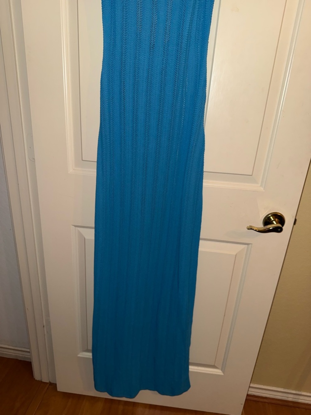 Naked Wardrobe Women's Knit Open Back Maxi Dress - Picture 4 of 9